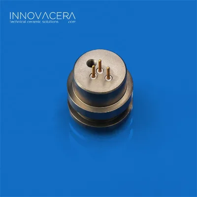 Single-core/Multi-core Alumina Material Gold-plated Pin 180MPa Withstand Voltage Petroleum Pressure-bearing Sealed Connector for