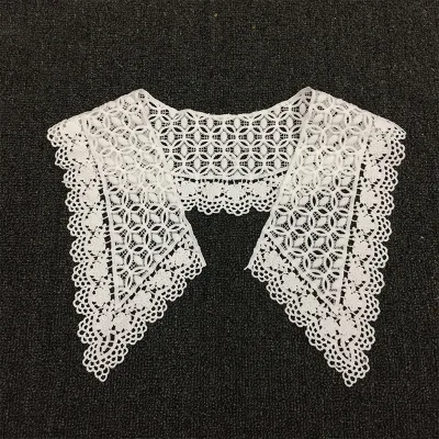 Fashion Design Milk Silk Neck Lace Collar Embroidery for Dresses