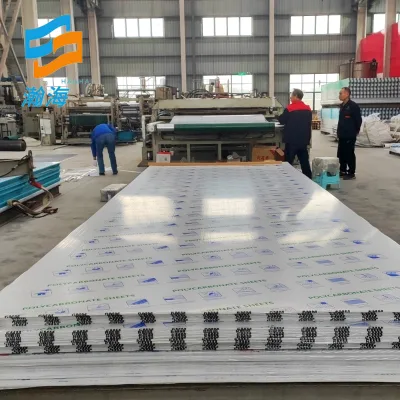 Easy Installing Transparent UV Resistant Polycarbonate Hollow Sheets Double Layer Pc Sheet Four Wall Polycarbonate Sheet