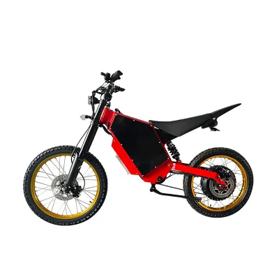 SS30 Electric Bicycle 72V 5000W 8000W 15000W Brushless Motor 26-75Ah Lithium Battery 19/21 Inch 60-200KM Long Range E Bike