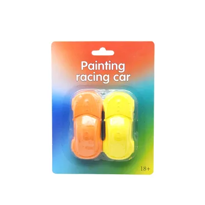 Outdoor Colored Non Toxic Car Shaped Sidewalk Chalk for Kids