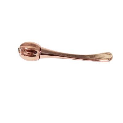 Small Makeup Scoop Product Gold Metal Spatule Beauty Makeup Scoop for Eye