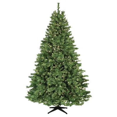 Outdoor Artificial Christmas Tree UV Resistant Realistic Green Holiday Garden Patio Wedding Event Decor Waterproof Durable