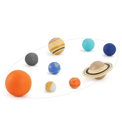 Solar System Planetary Globe Sun Earth Moon Model PVC Eco-Friendly Educational Toy