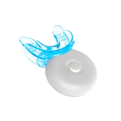 OEM Blue Light Whitening Kit Button Cell Powered Removable Tray Customizable Gel Ideal for Travel Gift Sets Bulk Order