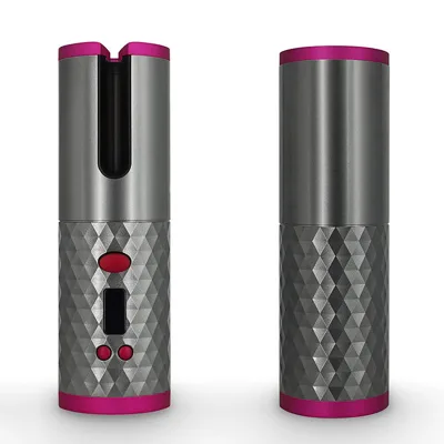 Automatic New Arrival Portable Cordless Mini Hair Curler USB Cordless Rotating Curling Irons for Travel