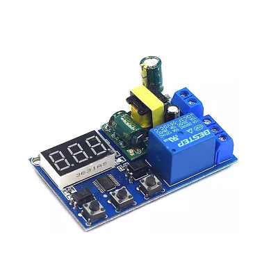 One-way Relay Timing Module 220V Trigger Delay Cycle Timing Suction Connection Disconnection Switch Control