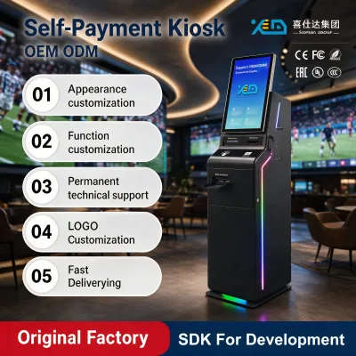 HD Webcam Hotel Self Check-in Kiosk Guest Photo Capture for Record