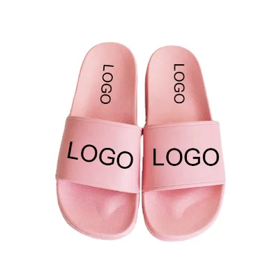 Comfortable Fashion Factory Latest Customized logo  Slides Import China Slipper