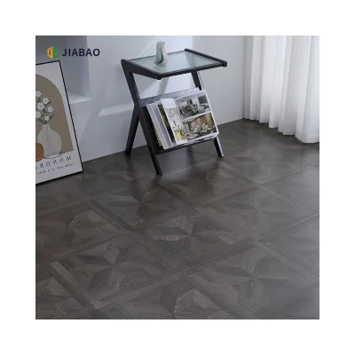Luxury Pattern Smooth 8mm HDF MDF High Pressure Marble Laminate Parquet Flooring for Garage Colored