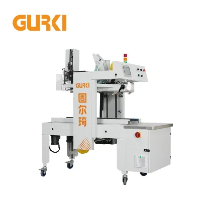 GURKI GPETB-36 Electric Automatic E-commerce Logistics Box Labeling Sealing Packing Machine for Apparel Beverage & Chemical