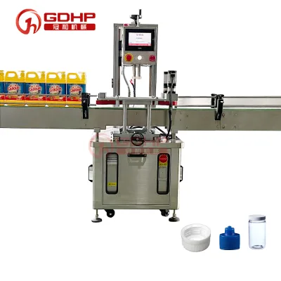 Semi-Automatic Electric Capping Machine for Daily Chemical Liquid Powder Beverage Apparel Commodity Film Bags Pouches Plastic