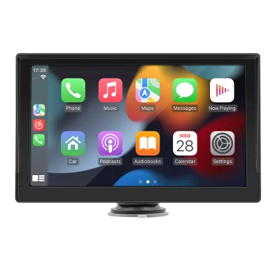 Portable MP5 9 Inch Touch Screen Wifi Car Radio Carplay Android Auto Wireless Monitor FM Portable Radio