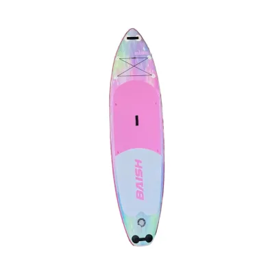 OEM 14 Feet Racing Surfboard Double Layer Drop Stitch Inflatable Stand-Up Paddle Race Board Fin Bag Pump for Children's Surfing