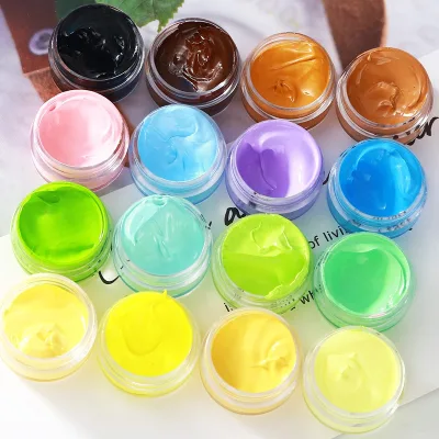 Rongtai Handmade DIY Squishy Macaron AB Silicone Animals Nature Theme Color Essence Paste Model Coloring Toys 12+ Years