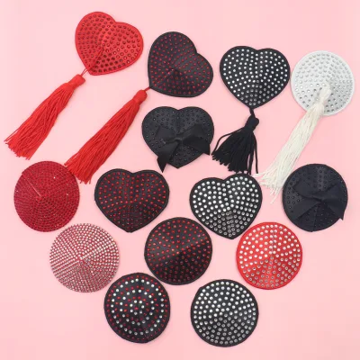 Wholesale Custom logo Multi Color and Size Rhinestones Decorative Pasties