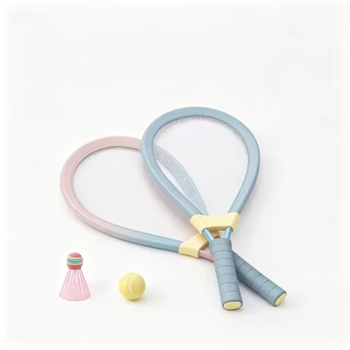 Factory Direct Supply Iron Steel Tennis Racket Children Amateur Intermediate Senior Singles Bounce Professional PU High Quality
