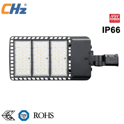 CHZ ST34 DALI2 Dimmable LED Street Light LUMILEDS 5050 0-10V D4i IP66 60-300W for Smart City