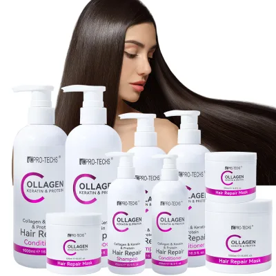 Factory Wholesale Private Label Best Onion Biotin Collagen Shampoo Organic Hair Extension Care Products Shampoo and Conditioner