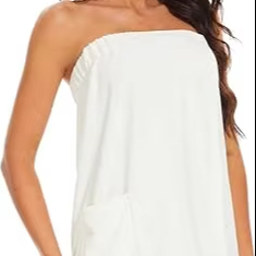Unisex 100% Cotton Elegant Casual Bathrobe with Drawstring Closure Breathable & Quick Dry