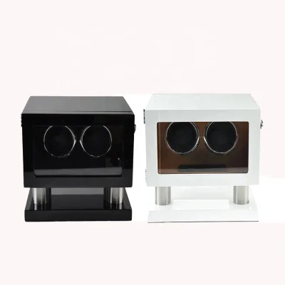 Best Affordable High End Watch Winder Double Watch Winder Box with Lock High Quality Touchscreen Led Watch Winder 2