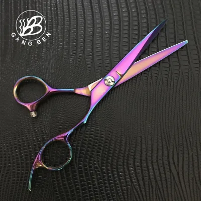 OEM Professional Hair Scissor for Barber With Gem Screw Hairdressing Scissors Kits Hair Cutting Shears