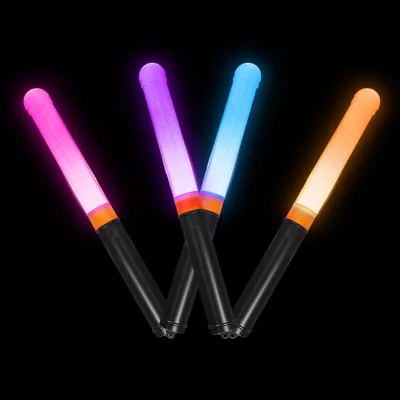 Night Stick LED Light up Glow Sticks for Adults-RGB LED RF Controlled for Lightstick for Concerts & Parties