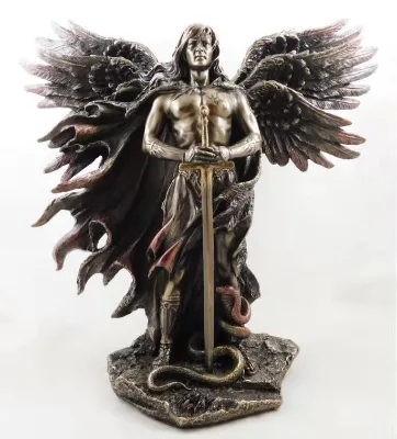 New Hot-Seller on for Resin Garden Statues Creative Themed Angel Wings Design American Style Faith Figurines