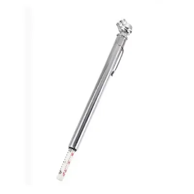 Chrome-Plated Zinc Head, Aluminum Tube Pencil Pressure Tyre Gauges