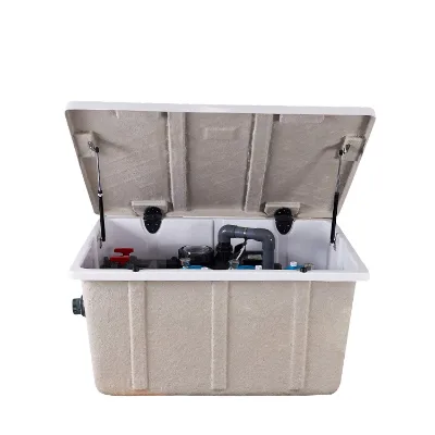 High Efficiency Underground Integrated Filtration System Water Treatment Plant Sand Filter Pump Chlorine Feeder Quartz Sand