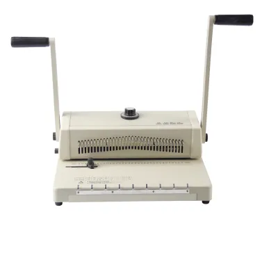 Commercial Plastic Book Wire Coil A4 Spiral Binding Machine