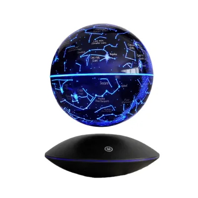 Magnetic Levitating Night Light Floating Table Lamp with Personalized Christmas Decorative Mood Lighting for Welcome Gifts