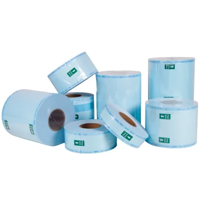 Autoclave Heat Sealing Flat Sterilization Reels Roll Medical Consumables-Autoclave Heat Sealing Flat Sterilization Pouches