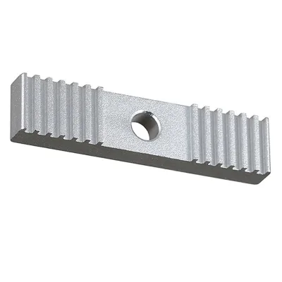 AISmartgoo 3D Printer Accessories 2GT Sandblasting Synchronous Belt Fixing Plate Aluminum Teeth Clamp Bayonet Block 9 * 40mm