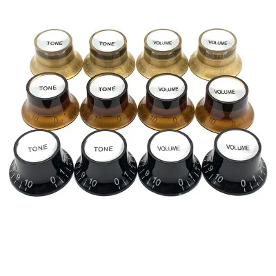 Manufacturers Direct Sales Three-color Practical Aluminum Electric Guitar Volume Knob/tone Knob