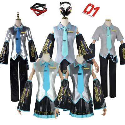 Cosplay Costume 2D Anime Role-playing Costume Virtual Idol Cosplay Set Complete Set Japan Anime Costume