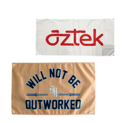 Outdoor Fitting Double Sided Printed Custom Flags Nobori Flag Custom