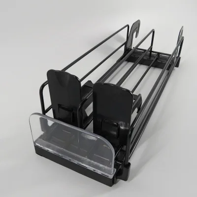 Hookei Customized Plastic Metal Easy Installation Eco-Friendly Shelf Pusher