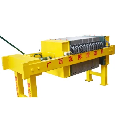 Box Type Pressure Filter with Hydraulic Compression and Mechanical Pressure Maintaining