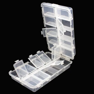 Plastic Sports Fishing Tackle Box / Lure Accessory Case (166 X 97 X 41 Cm) Portable Storage for Lures