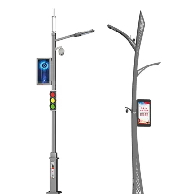 Cloud Platform Intelligent All-in-One Smart Pole Manufacturer Smart City Solution Technology Intelligent Street Light Pole