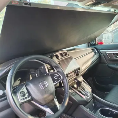 Ford-Specific Front Windshield Sunshade & UV-Protective Window Cover (Car Interior Accessory)