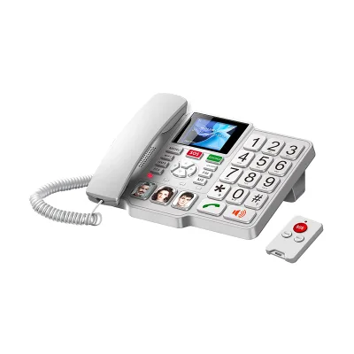 Volte HD Calling SIM Desk Phone Big Button 4G Senior Phone with WiFi