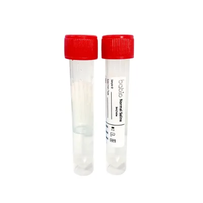 Direct Factory Supply 3mL Normal Saline Inactivated VTM Virus Sampling Tubes in Stock Exclusively for Laboratory Use with Swabs