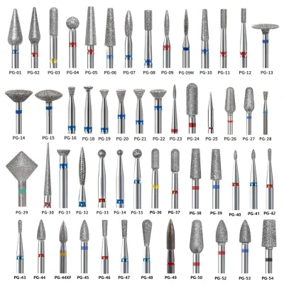 Hot-selling Diamond Nail Drill Bits-Lightweight Ball Shape for Acrylic Nail Tips Grinding Cuticle Cleaning Durable Manicure Tool