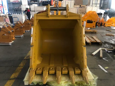 Heavy Duty Excavator Rock Bucket NM400 Wear-Resistant Customized Digging Bucket for 320 Komatsu PC200 Volvo EC210