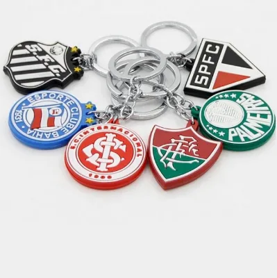 Custom Your Shaped Keychain Keyring Promotion Cheap Custom 2d 3d logo Key Ring for Giveaway Gift