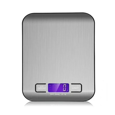 CX2012 Kitchen Scale Mini Precise 5kg Stainless Steel Easy to Clean Kitchen Baking Table Electric Scale