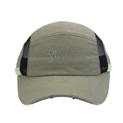 Custom Mesh Running Cap Outdoor Baseball Hat Custom 5 Panel Camp Cap Breathable Nylon Material Printing logo Quick Dry Sport Hat