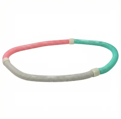Custom Waist Trainer Weighted Spring Circle Fitness Spring Soft Hoop Custom Spring Tube Yoga Circle Mix-color Workout Hoop